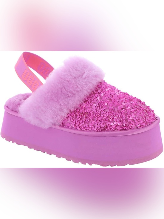 UGG Shoes - UGG Women's Funkette Chunky Sequin slippers in the "Echinacea" (pink)